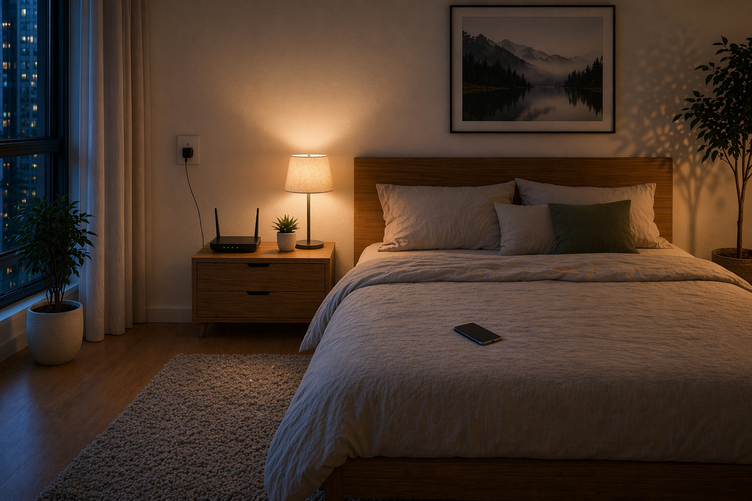 Después de armonizar un dormitorio con más calma